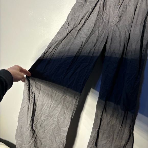 Aerie Pool To Party Wide Leg Linen Blend Trousers Size XS - Picture 5 of 7